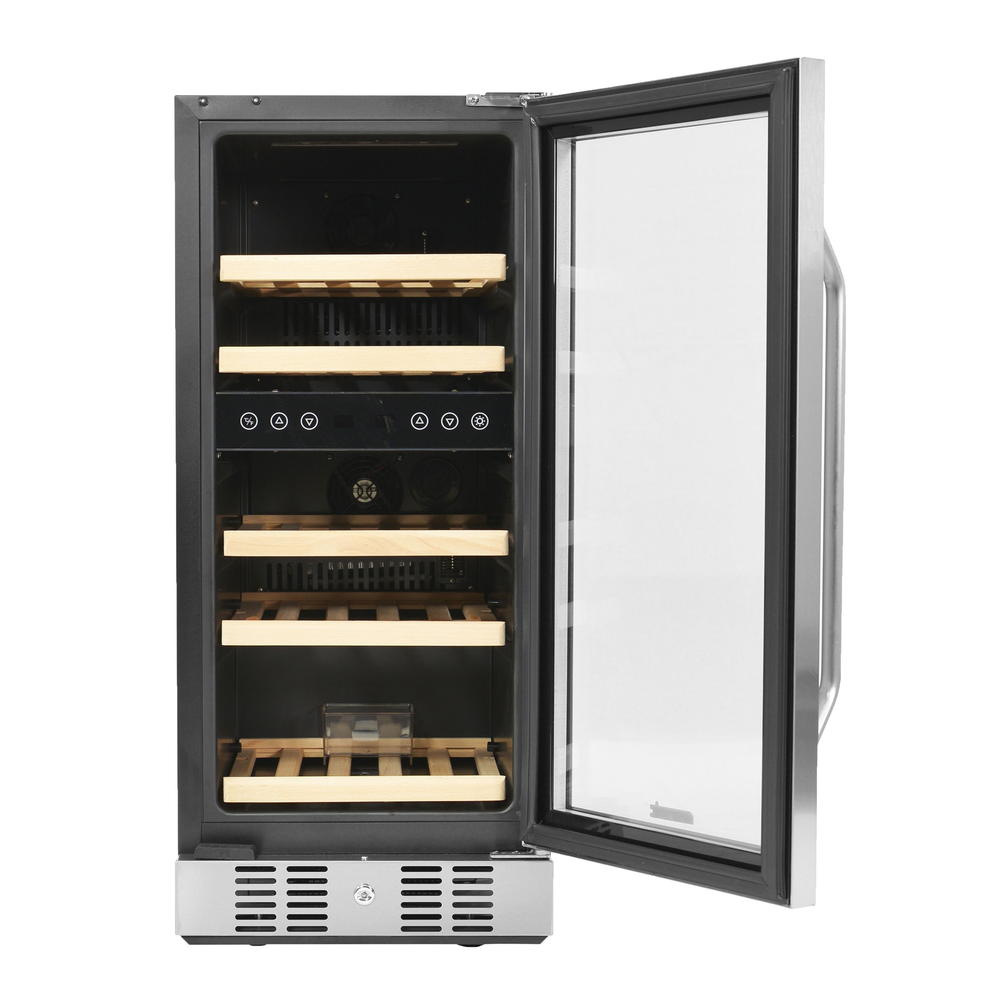 NewAir 29 Bottle Dual Zone BuiltIn Wine Cooler & Reviews Wayfair